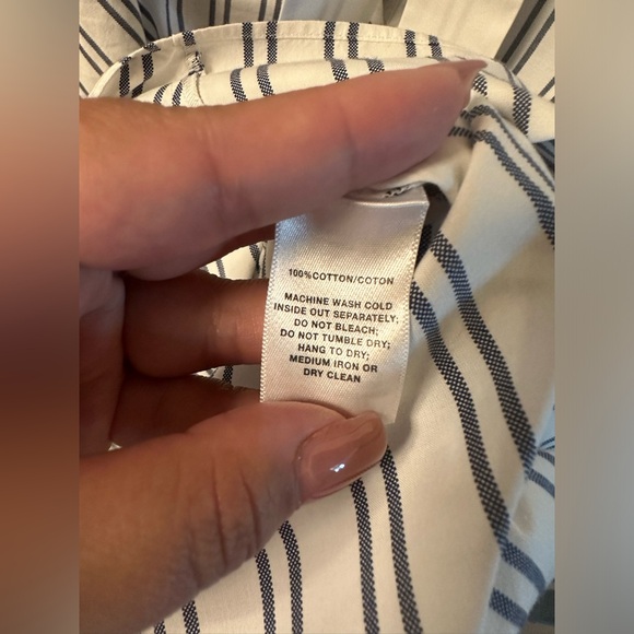 Lafayette 148 New York Striped Dress - Picture 5 of 6